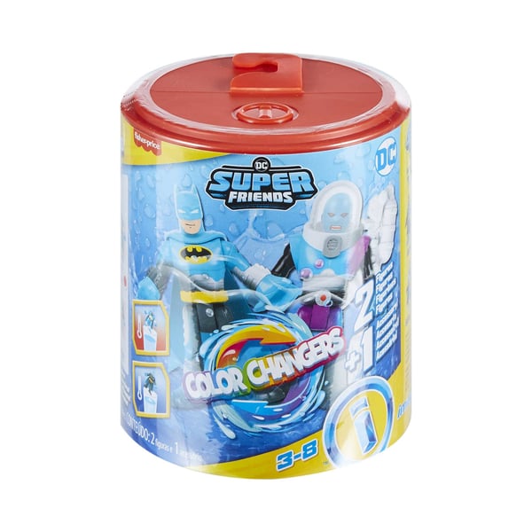 Fisher-Price Imaginext DC Super Friends Color Changers Batman & Mr. Freeze