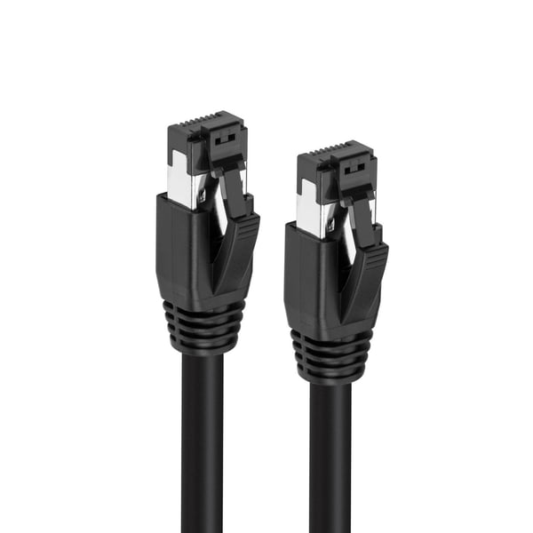 Microconnect MC-SFTP80025S netværkskabel Sort 0,25 m Cat8.1 S/FTP (S-STP)