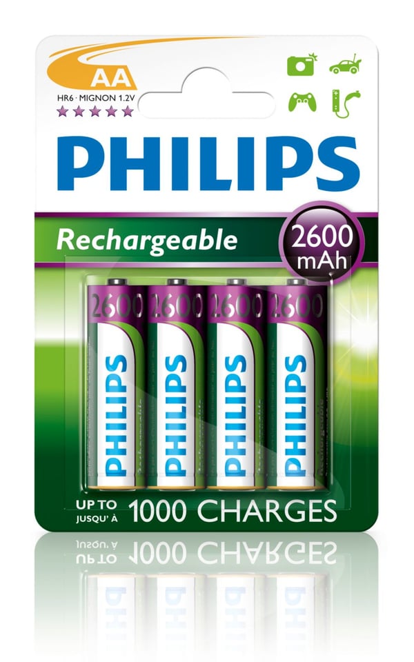 Philips Rechargeables Genopladeligt batteri R6B4B260/10