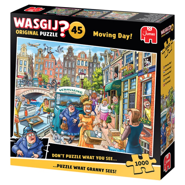 Wasgij Original 45 - Flyttedag! (1000 brikker)