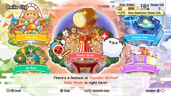 BANDAI NAMCO Entertainment Taiko no Tatsujin: Rhythm Festival Standard Flerspråkig Nintendo Switch