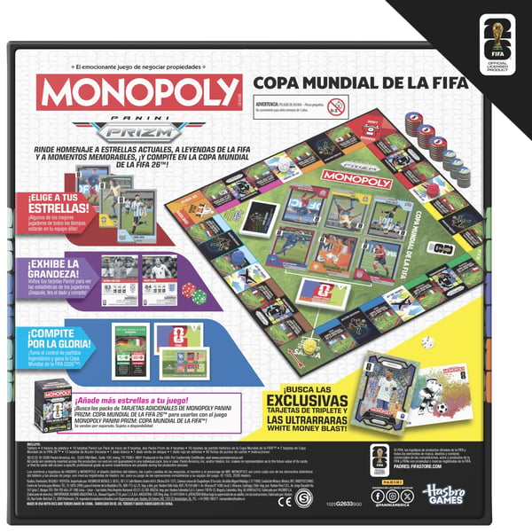 Monopoly Panini Prizm FIFA World Cup