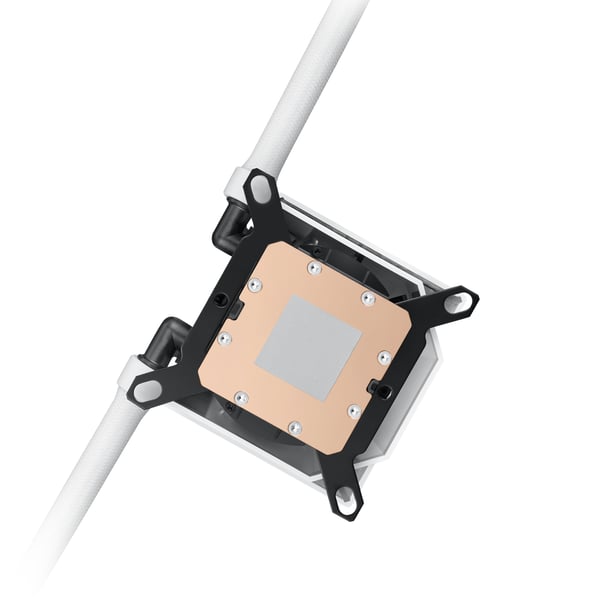 ASUS ROG RYUJIN III 240 ARGB White Edition Suoritin All-in-one-nesteenjäähdytin 12 cm Valkoinen 1 kpl