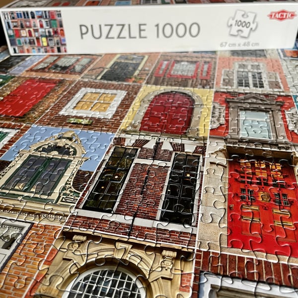Tactic Dutch Windows and Doors 1000 pcs Pussel 1000 styck Konst