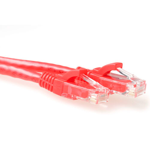 ACT IS8505 netværkskabel Rød 5 m Cat6 U/UTP (UTP)