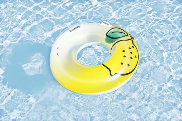 Bestway 36448 pool og strand flyder Hvid, Gul Billede PVC Flydende rør