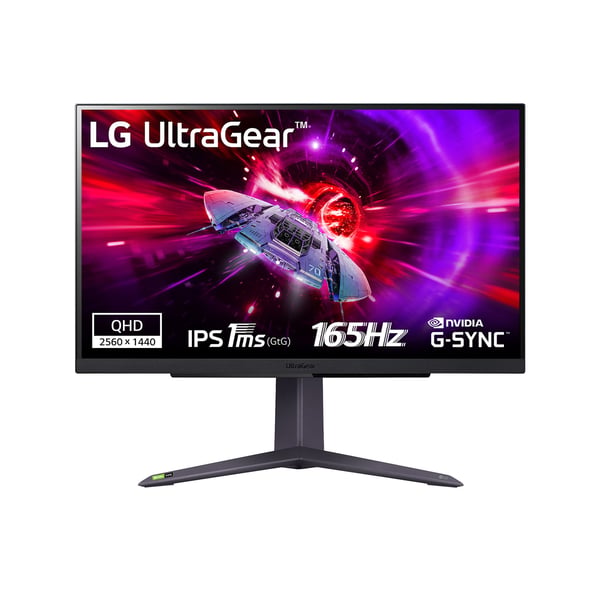 LG 27GR75Q-B.AEU computerskærm 68,6 cm (27") 2560 x 1440 pixel Quad HD LED Sort