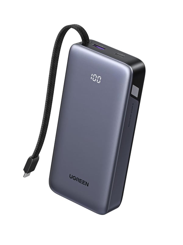 Ugreen Nexode Litiumioni (Li-Ion) 20000 mAh Harmaa