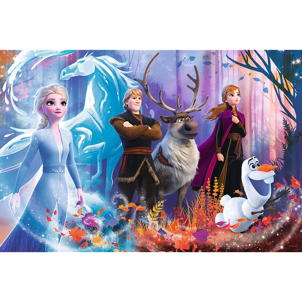 Trefl Disney: 100 Magic of Frozen Puslespil 100 stk Tegnefilm