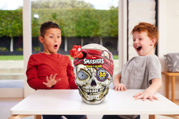 PROMO SMASHERS 07488 Dino Island Skull Giant med överraskningar Mix Pris för 1 styck