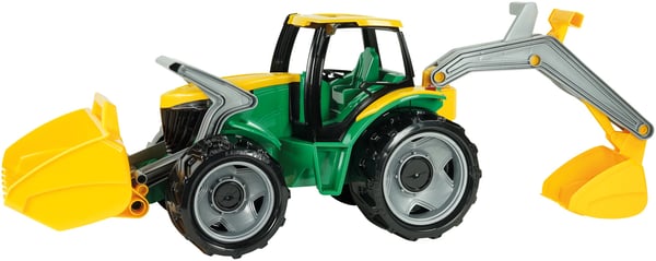 Lena GIGA TRUCKS Tractor with front loader & excavator