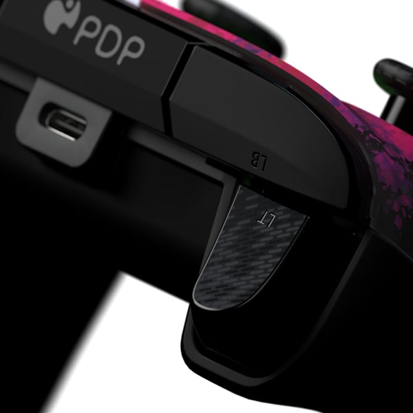 PDP REMATCH GLOW Advanced Svart, Grön, Röd USB Spelplatta Analog / Digital PC, Xbox One, Xbox Series S, Xbox Series X