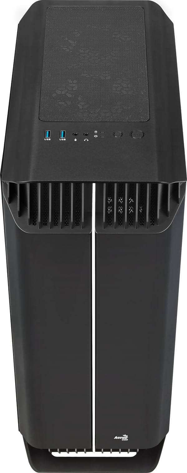 Aerocool Gladiator Duo Midi Tower Svart