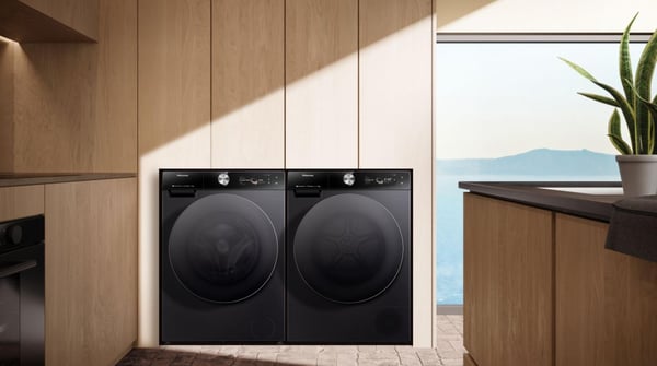 Hisense WF7S1247BB vaskemaskine Front-læsning 12 kg 1400 rpm Sort