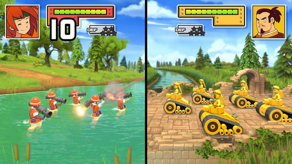 Nintendo Advance Wars 1+2: Re-Boot Camp Standard Tysk, Hollandsk, Engelsk, Spansk, Fransk, Italiensk Nintendo Switch