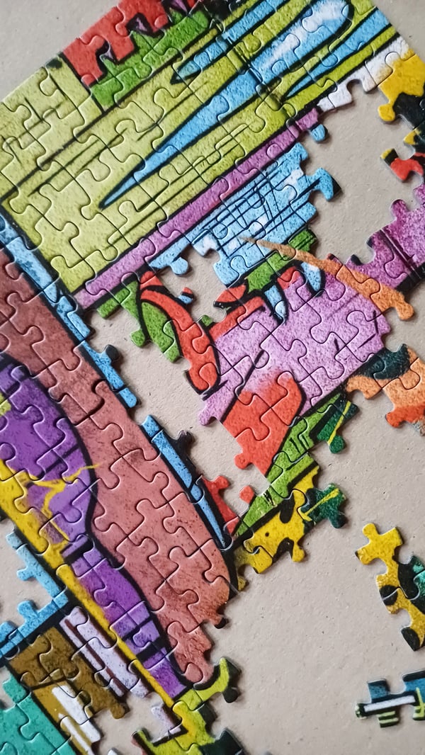 Tactic Puzzle Lovers Street Art of Graffiti 500 pcs puzzle