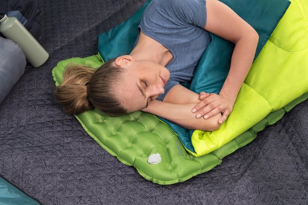 Bestway 68099 / 26 sovepose Voksen Mumietaske Polyester Blå, Grøn