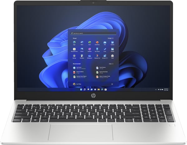 HP 250 G10 Intel® Core™ i5 i5-1334U Laptop 39,6 cm (15.6") Fuld HD 16 GB DDR4-SDRAM 512 GB SSD Wi-Fi 6 (802.11ax) Windows 11 Home Sølv
