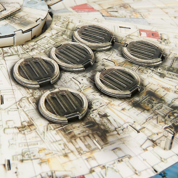 4D Build FDP FAP SW Millenium Falcon GML