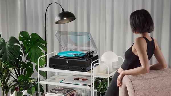 Philips TAV5000/10 grammofoner Remdriven skivtallrik Svart