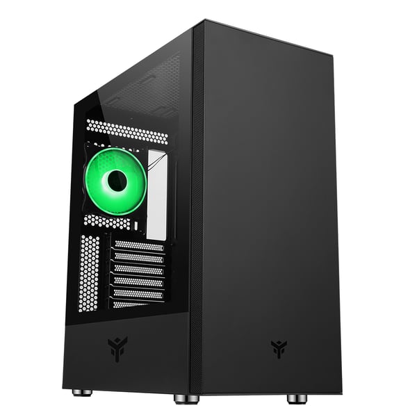 itek VERTIBRA S210 Midi Tower Sort