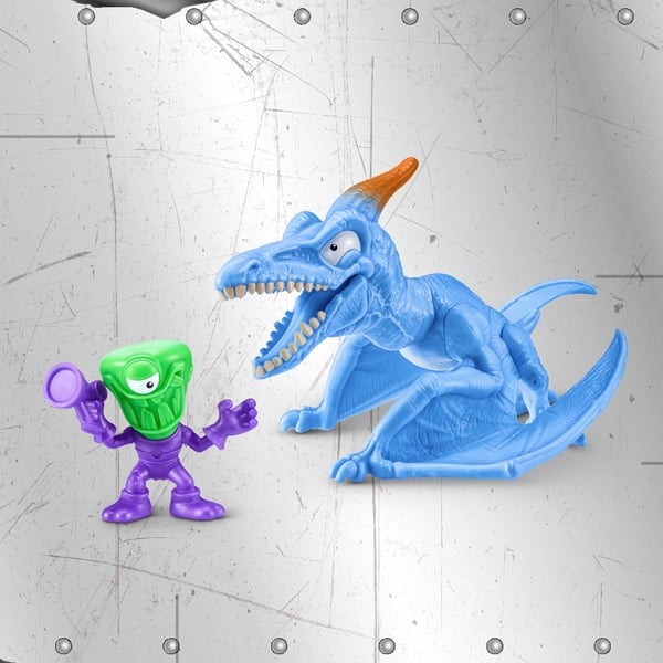 Smashers Dino vs Aliens Planet