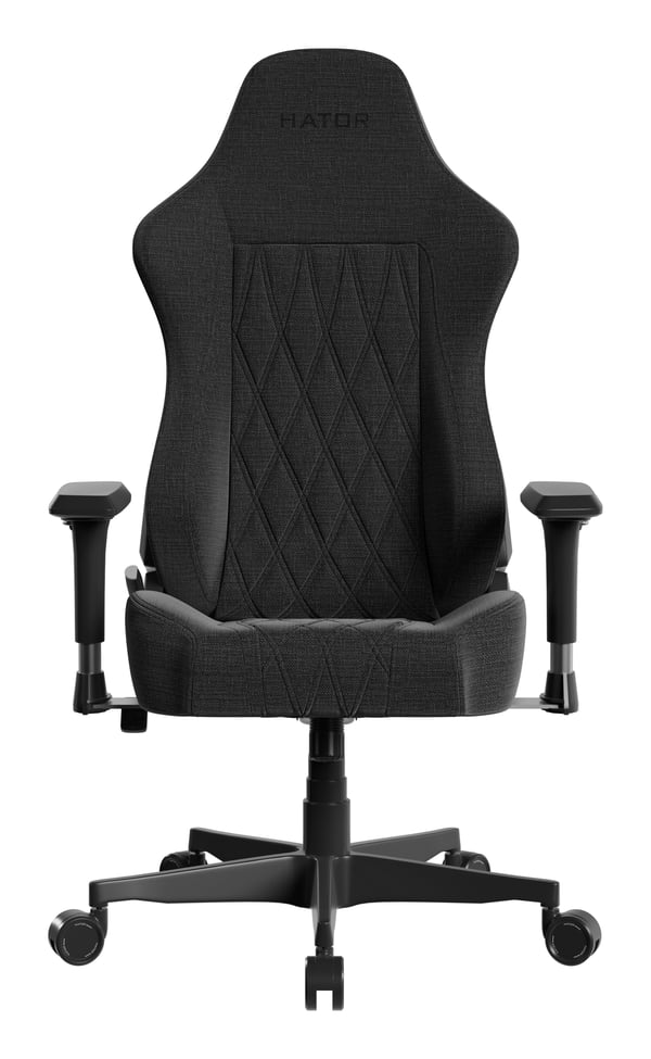 HATOR Darkside 3L Fabric Universal spelstol Svart
