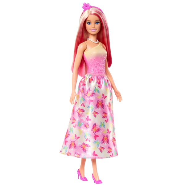 Barbie A Touch of Magic Barbie-sjöjungfrudockor med färgglatt hår, sjöjungfrustjärtar och hårband Barbie A Touch of Magic Barbie-sjöjungfrudockor med färgglatt hår, sjöjungfrustjärtar och hårband