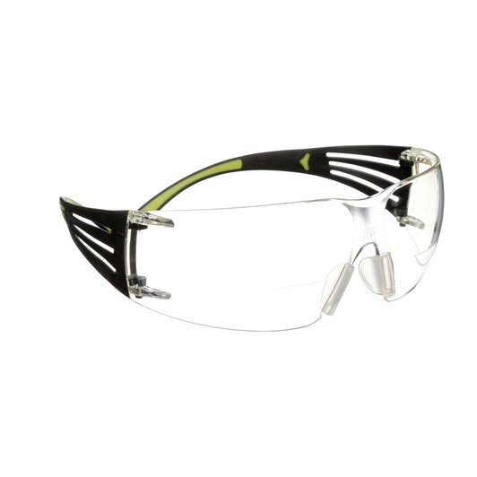 3M SF420AS/AF-EU Skyddsglasögon Polykarbonat Svart, Grön