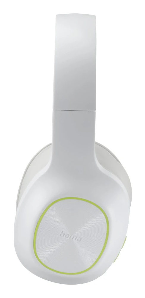 Hama Spirit Calypso III Headset Trådløs Opkald/musik Bluetooth Grøn, Hvid