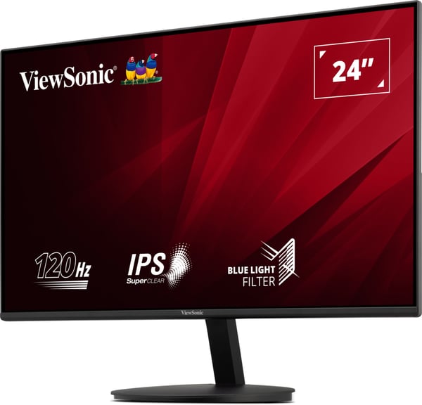 Viewsonic VA VA24E1-H computerskærm 61 cm (24") 1920 x 1080 pixel Fuld HD LED Sort