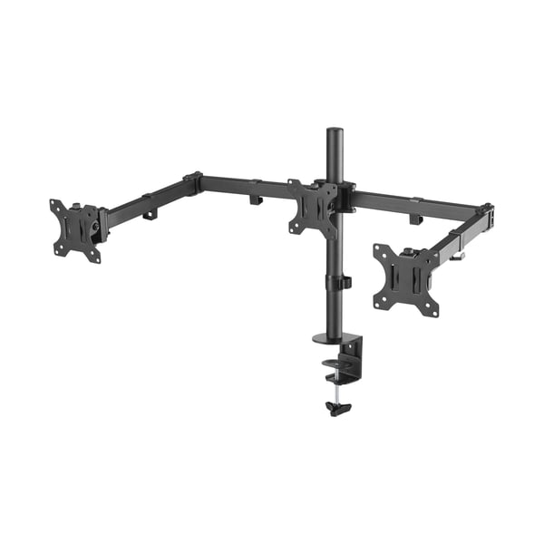 AISENS DT27TSR-061 skærmbeslag og -stativer 68,6 cm (27") Skrivebord Sort