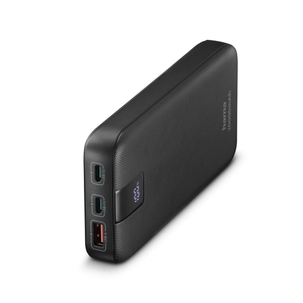 Hama 00201719 akku- ja paristolaturi Litium polymeeri (LiPo) 20000 mAh Antrasiitti