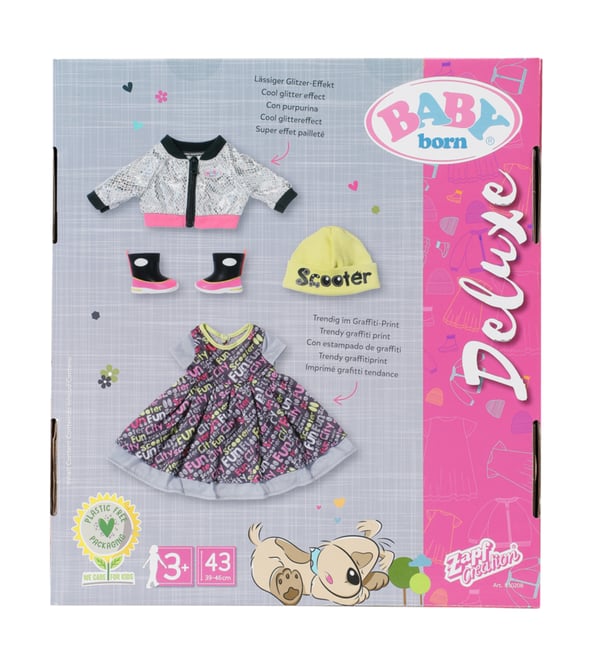 BABY born City Deluxe Style Nuken vaatesetti