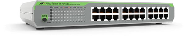 Allied Telesis FS710/24 Ohanterad Fast Ethernet (10/100) Grå