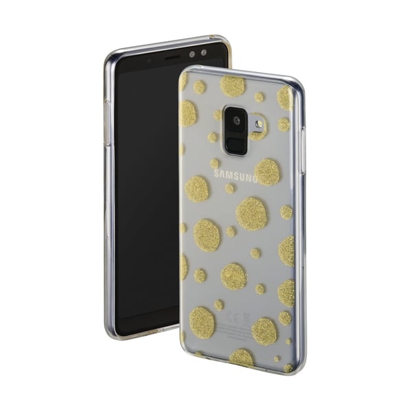 Hama Golden Circles mobiltelefonfodral 14,2 cm (5.6") Mobilskal Guld, Transparent