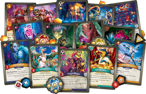 Asmodee KeyForge: Worlds Collide Kortspel Samlarspel