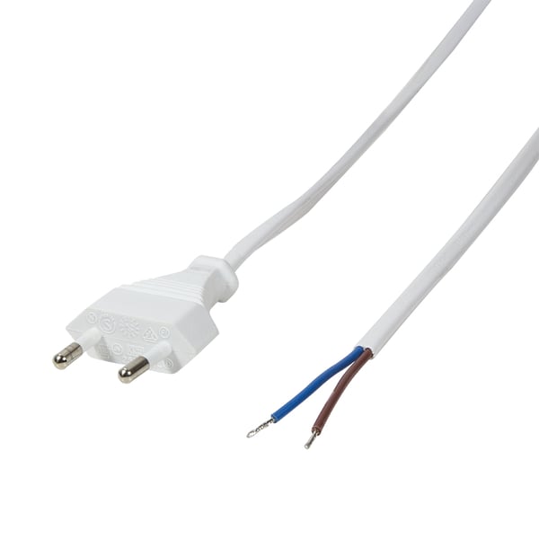 LogiLink 1.5m, CEE 7/16 Hvid 1,5 m CEE7/16