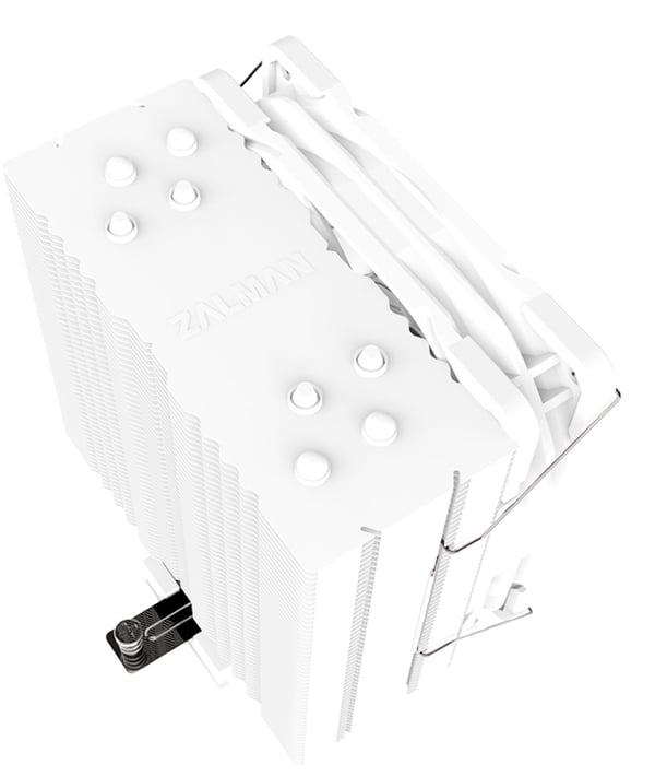 Zalman CNPS9X PERFORMA PLUS ARGB WHITE Computerkølesystem Processor Ventilator 12 cm Hvid 1 stk