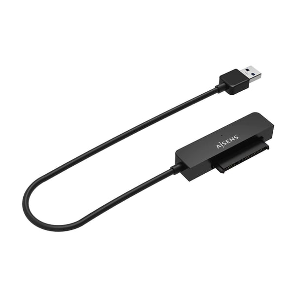 AISENS ASE-25A03B Hölje för lagringsenheter HDD-hölje Svart 2.5" USB-ström
