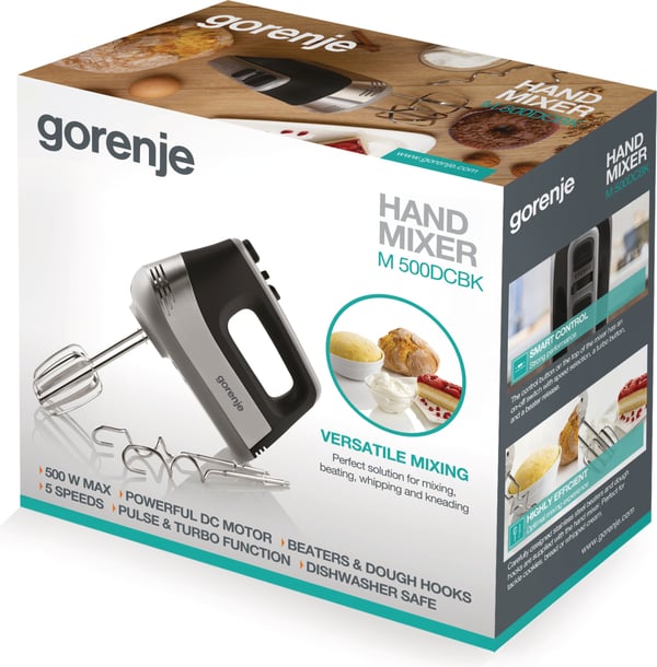 Gorenje M500DCBK Håndmixer 500 W Sort