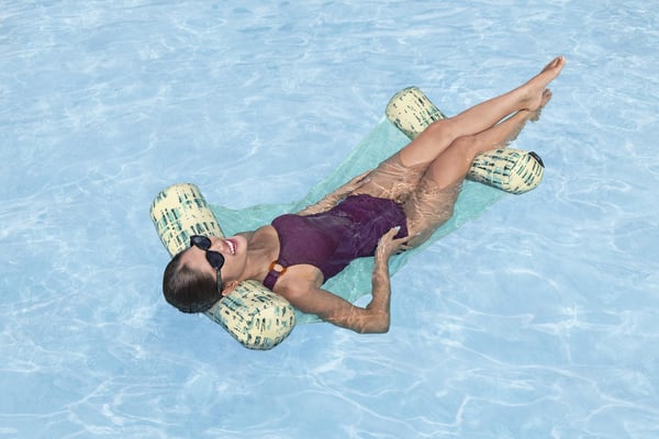 Bestway 43909 pool- och badmadrass Multifärg Mönstrad PVC Flytande hängmatta
