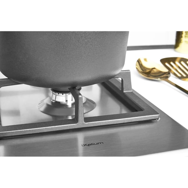 Whirlpool GMR 7522/IXL Rustfrit stål Indbygget 73 cm Gaskomfur 5 zone(s)