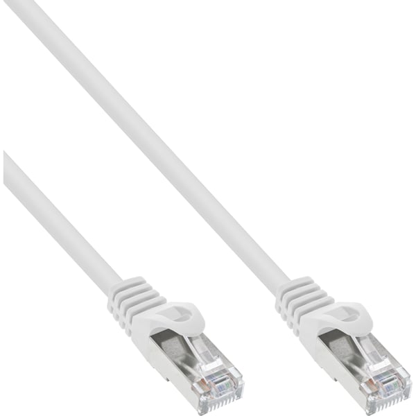 InLine 72522W netværkskabel Hvid 0,25 m Cat5e SF/UTP (S-FTP)