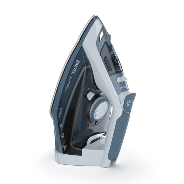 Imetec Zerocalc Plus Torr & Ångstrykjärn CeramicGlide stryksula 2200 W Blå