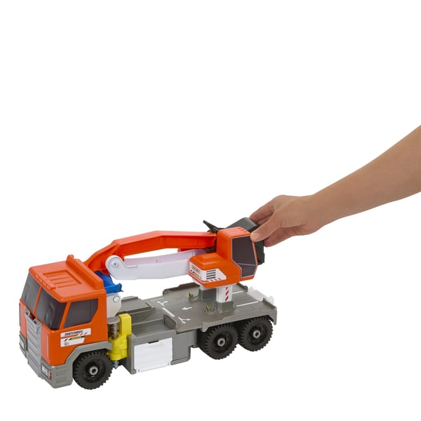 Matchbox Action Drivers Transforming Excavator