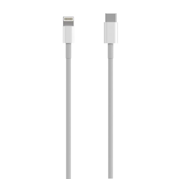 AISENS A102-0543 Lightning kabel 0,5 m Hvid