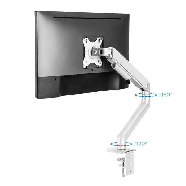 TooQ DB4032TNR-W skærmbeslag og -stativer 81,3 cm (32") Skrivebord Hvid