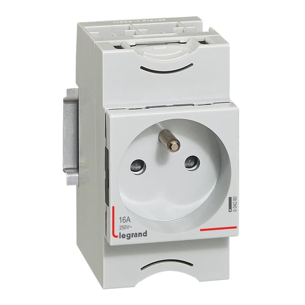 Legrand 092782 pistorasia Tyyppi F Valkoinen