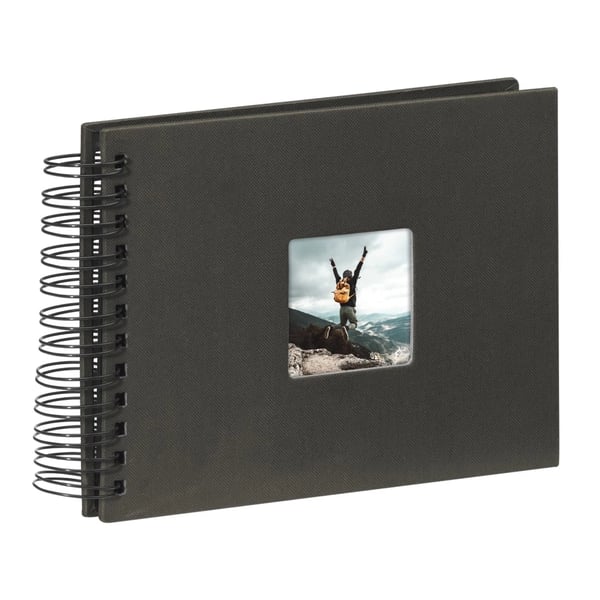 Hama 4007249901507 fotoalbum og arkbeskyttelse Sort 50 ark 10 х 15 Spiral indbinding